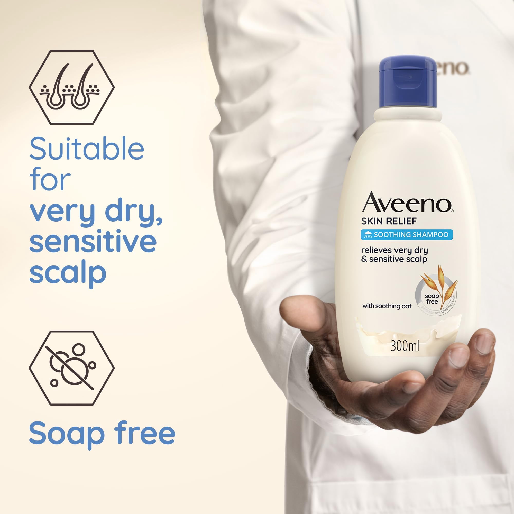 Aveeno Skin Relief Soothing Shampoo, 300 ml