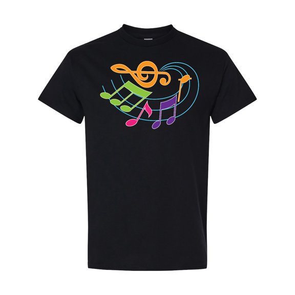 Inktastic Music Notes Musical T-Shirt