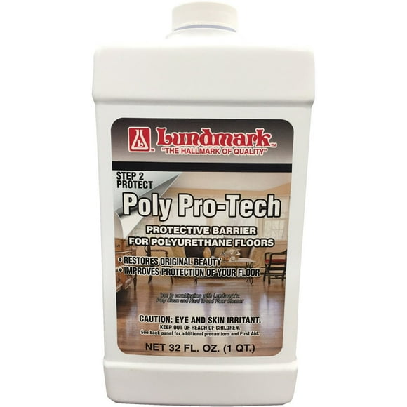 Lundmark Poly-Pro Tech, Barrière de Protection pour Sols en Polyuréthane, 32 Onces, 3228F32-6