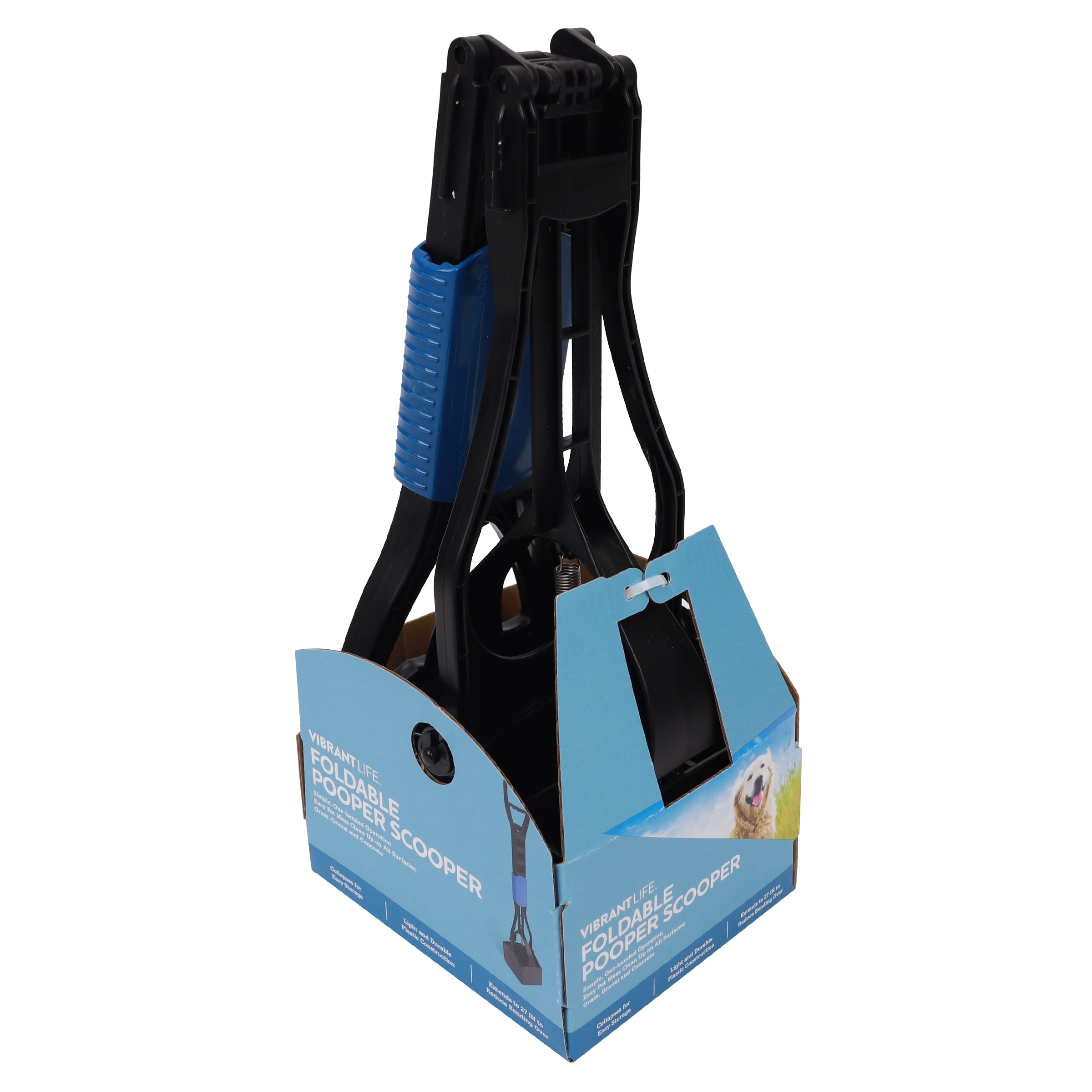 Vibrant Life Foldable Pooper Scooper