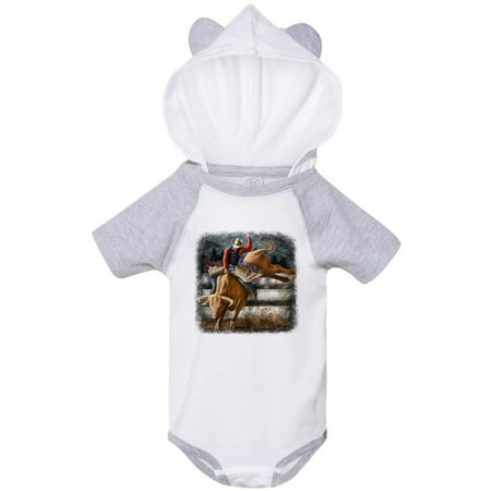 

Inktastic Bull Riding Gift Baby Boy or Baby Girl Bodysuit