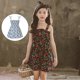 thumbnail image 5 of Vestido de niña para bebé, vestidos de verano para niñas, falda cómoda, vestido de túnica de verano de playa, 2 piezas, 5 of 6
