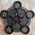 thumbnail image 3 of Candelabro de resina Sunnimix 2 piezas Pentagrama, 3 of 7