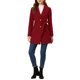 thumbnail image 2 of Inspire Chic Abrigo Trench de Mujer con Cuello Caído, de Un Solo Botón, Largo y con Cinturón, Talla XL, Rojo Oscuro, 2 of 6