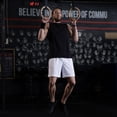 thumbnail image 6 of QPNGRP Men's 7" Athletic Basketball Shorts Workout Gym Quick Dry Shorts Lightweight Mesh Running Shorts White XL, 6 of 7
