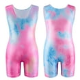 thumbnail image 4 of Gymnastics Leotards for Little Girl Big Girls with Shorts Toddlers Biketards Dance Unitard 3-14 Years, 4 of 9