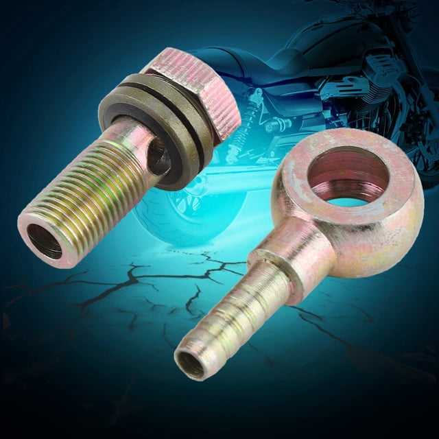 Tornillo con núcleo para enfriador de aceite, par de M10 * Tapón para enfriador de aceite Accesorio para enfriador de aceite Características de vanguardia