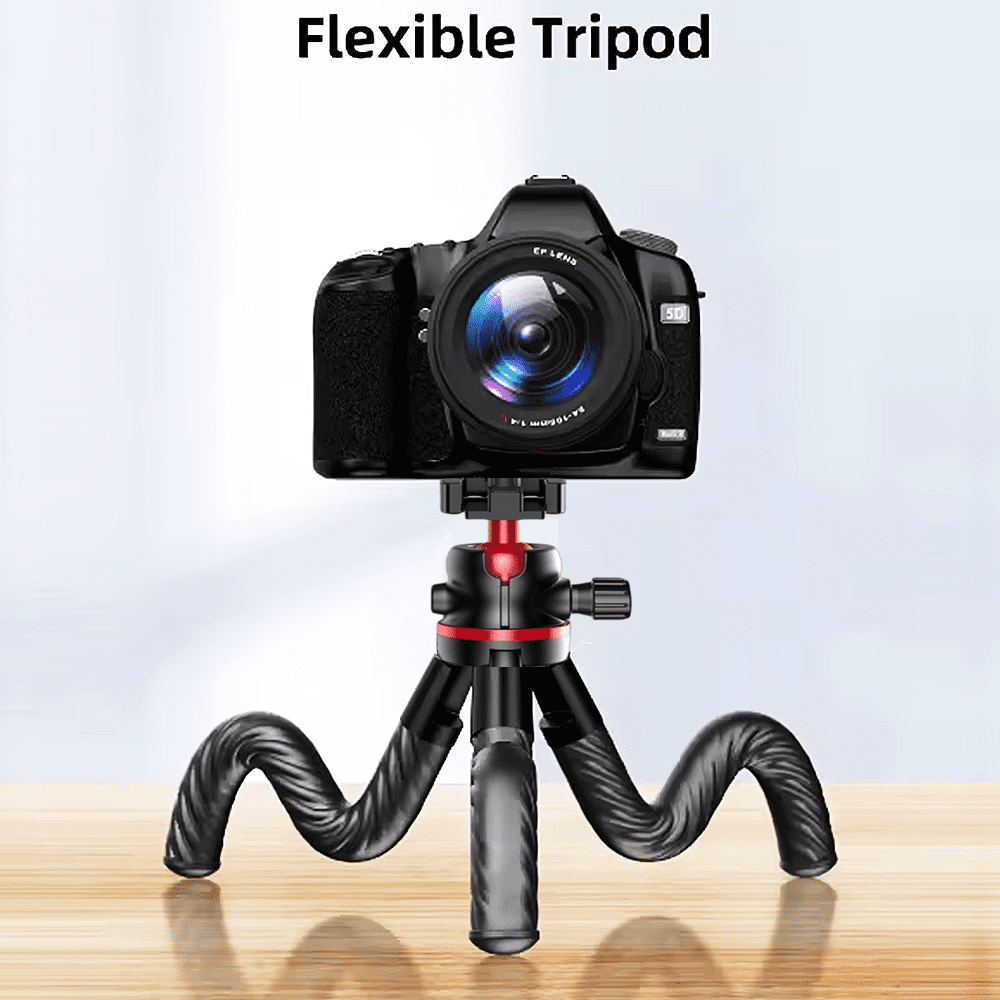 DODOUP Octopus Phone Holder Wireless Bluetooth Selfie Stick Tripod Stabilizer Gimbal for Outdoor Live Streaming
