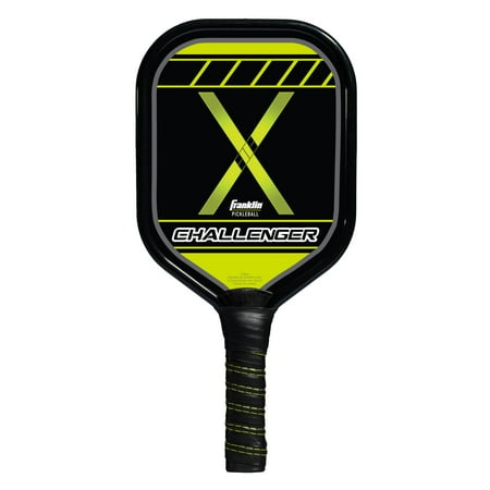 Franklin Sports Challenger Pickleball Paddle - Aluminum Core Racket - Green