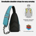 thumbnail image 6 of Eagokdc Men's Crossbody Handbags, Unisex Lightweight Handbags, Medium Capaity Chest Bags for Hiking, Camping, Outdoor Trip, and Training, 6 of 6