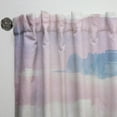 thumbnail image 3 of Designart 'Color Gold Bright and Influence Of Line' Shabby Chic Curtain Panel, 3 of 5