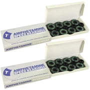 Amphetamine Inline Skate Speed Bearings Set of 16 Pre-Lubricated Titanium
