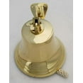 thumbnail image 3 of 11" Brass Ship Bell Polished Premium Nautical Boat's Bell Maritime - Jumbo Bells, 3 of 3