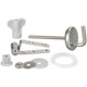 thumbnail image 1 of Toilet seat fixing, spare part for Fix Clip toilet seat with stainless steel fixing, Kit of 15 fixings for toilet seat, stainless steel, matt, 1 of 2