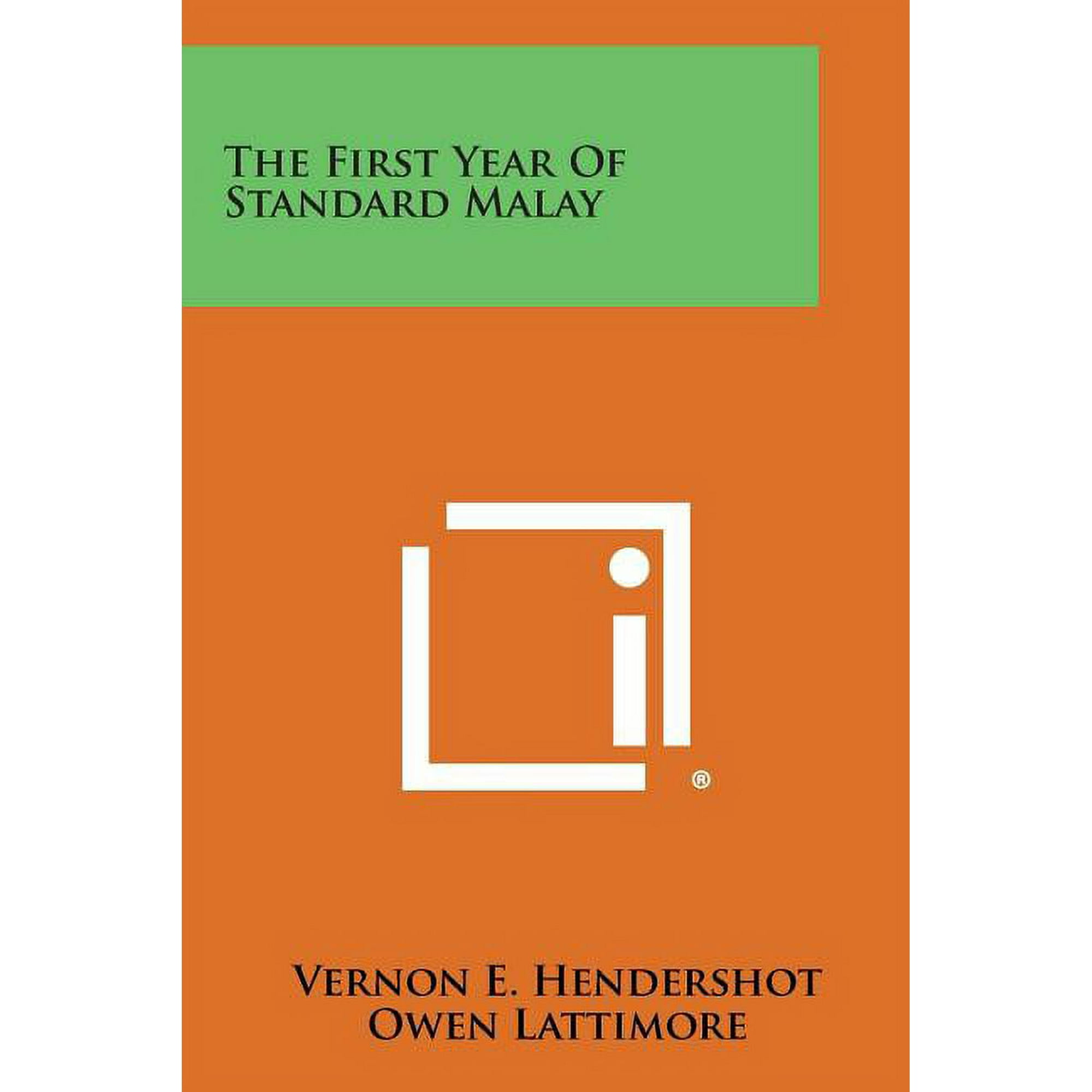The First Year of Standard Malay (Paperback)