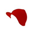 thumbnail image 1 of TopHeadwear Cuffless Beanie Cap with Visor, Burgundy, 1 of 2