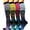 Multi-color2, variant on 4 Pairs Copper Compression Socks for Women & Men Circulation 15-20 mmHg - Better Blood Flow, Swelling , Best Support for Medical, Running, Nursing