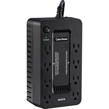 CyberPower SE450G1-R 450VA/260W Battery Back-Up System UPS - New Battery Certified Refurbished