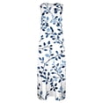 thumbnail image 5 of Nuoqisi Womens Summer Maxi Dress 2026 Casual V Neck Floral Sleeveless Sun Dress Trendy Beach Vacation Long Flowy Dresses, 5 of 8