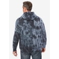 thumbnail image 4 of Kingsize Men's Big & Tall Fleece Zip-front Hoodie Jacket, 4 of 6