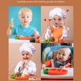 thumbnail image 1 of YAOMOBB Silicone Toddler Plate With Stainless Steel Utensils Silicone Plate Set with Suction Cup for Toddlers Carrot Design Baby Bowl with Straws Cutter and Forks, 1 of 5