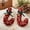 🌻 D#188, variant on Christmas Tree Hanging Ornaments 2 Pack Reusable Cloth for Window Mantel Holiday Party