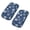 blue-Vintage Floral, variant on SCRAWLGOD Marble Print Office Chair Armrest Pads Washable Non Slip Ergonomic Desk Chair Arm Rest Pads Universal Armrest Elbow Pillow