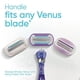 thumbnail image 2 of Gillette Venus Extra Smooth Swirl Women's Razor - 1 Handle + 4 Refills, 2 of 9