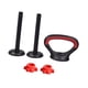 thumbnail image 4 of Accesorio de peso Kettlebell fuerza del brazo para Fitness levantamiento de pesas doméstico Mango de barra y tuerca, 4 of 8