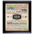 thumbnail image 1 of American Coin Treasures 11376 A Year In Time Celebration Wall Frame Collection, 1 of 1
