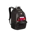 thumbnail image 3 of SwissGear 11862415 Polyester Bungee Backpack - Black & Grey, 18.5 in., 3 of 10
