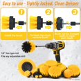 thumbnail image 4 of Juego de accesorios para cepillos de taladro SHIELDPRO, paquete de 18 unidades, Power Cleaning, 4 of 7