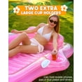 thumbnail image 3 of Tumbona hinchable de bronceado para piscina Float Snowalva 72 x 61 cm, 3 of 8