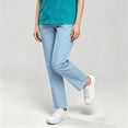 thumbnail image 7 of Scrub Pants for Women with Flare Leg Fade Resistant Durable & Easy Care Fabric Womens Work Pants, 7 of 7