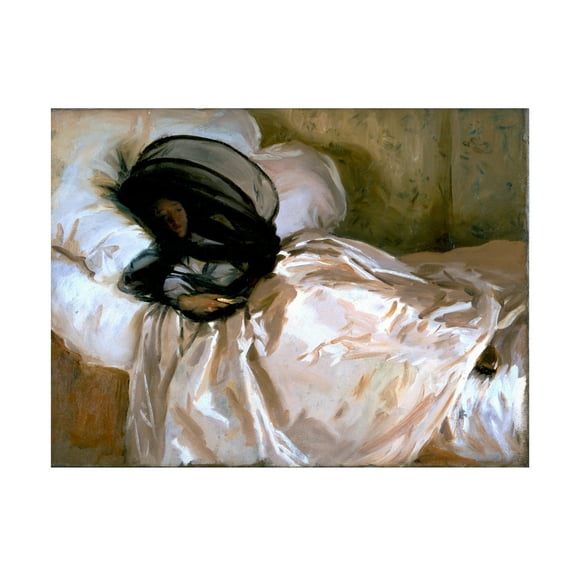 John Singer Sargent 'The Mosquito Net' Canvas Art