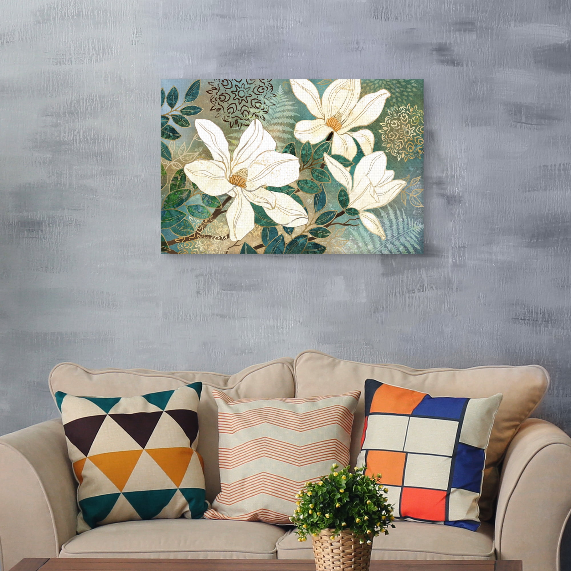 Vanderbilt Magnolia I by Conrad Knutsen Canvas Art Print