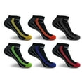 thumbnail image 5 of Compression Socks - Ankle High for Running, Athtletics, Travel - 6 Pair, 5 of 6