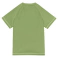 thumbnail image 6 of FORMRS Boys Rash Guard with Short Sleeves UPF 50+ Swim Shirts Sizes 3-12T, Green Martini Glass, 6 of 6