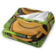 thumbnail image 2 of Maya The Bee Ultra-Soft Micro Fleece Blanket Home Decor Throw Lightweight for Couch Bed -Q123, 2 of 5