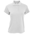 thumbnail image 1 of B&C- Polo de manga corta Safran Pure para mujer (Blanco), 1 of 1
