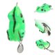 thumbnail image 2 of SIB 2pcs 5.5cm-11g Colorful Sequin Artificial Frog Fishing Lures Hard Baits With Hooks(1#), 2 of 5