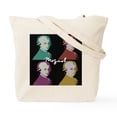 thumbnail image 2 of CafePress - Mozart Portrait Tote Bag - Unisex Canvas Tote Bag, Beige, 1-Piece, 2 of 9