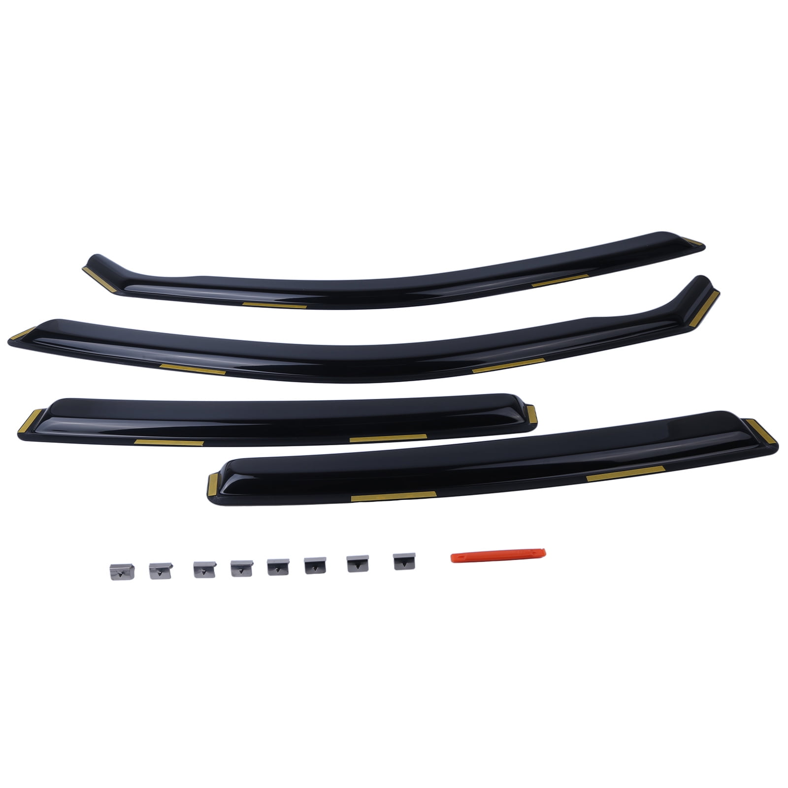 4Pcs Wind Deflectors Window Vent Visors Rain Guard Compatible for Dodge Charger 2011-2023 In-Channel Rain Shield Shade Sun Protection Replacement