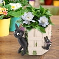 thumbnail image 4 of Fence Plant Pot,Cute Black Cat Cartoon Cartoon Plant Pot Flower Pot Professional Grade, 4 of 10