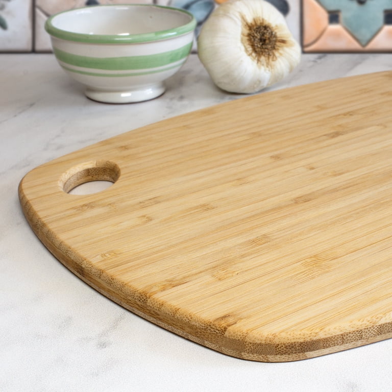 GreenLite™ Dishwasher Safe Bamboo Cutting Board, 13-1/2