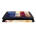 thumbnail image 5 of FUIALDOLG Fire Soccer American Flag Portable Trifold Card Wallet, Polyester Children's Wallet Large Capacity Kids Trifold Wallet for Travel Outdoor, 5 of 6