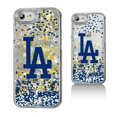 La Dodgers Mini - LA Dodgers Dodgers Confetti Glitter Case for iPhone 8 / 7 / 6