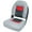 Marble / Regal Red / Charcoal, variant on Wise 3304-860 Pro Angler Tour Series Bass Boat Folding Seat, Charcoal / Black / Marble