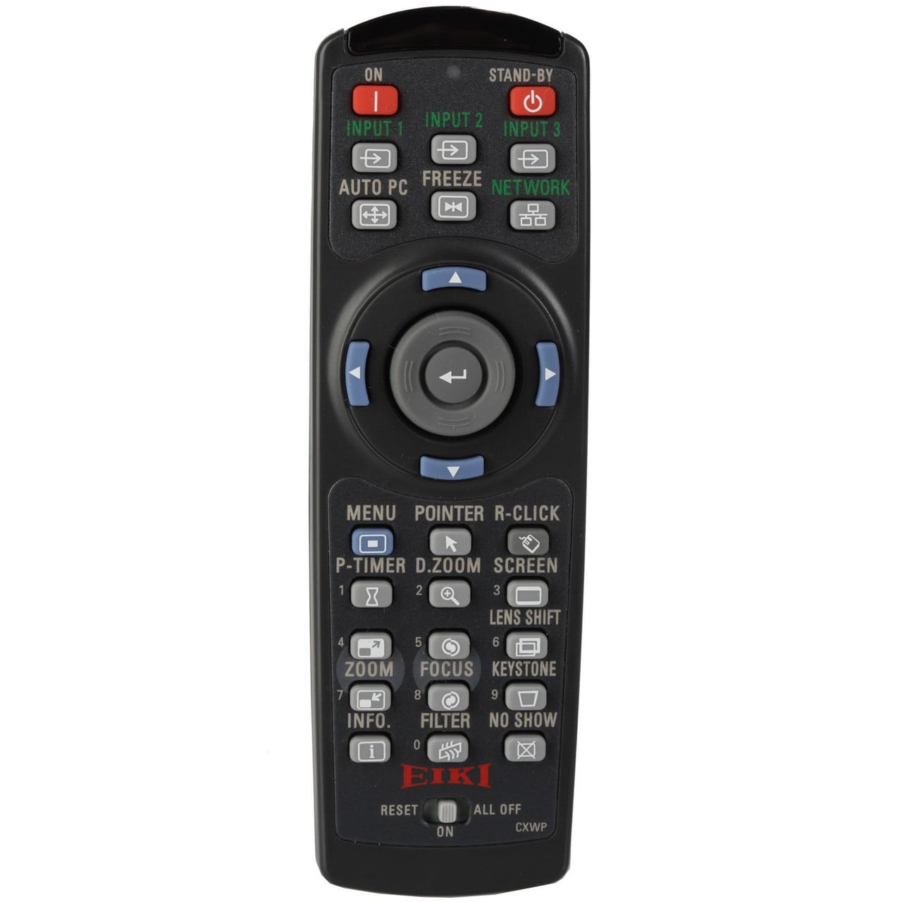 Eiki 645 095 3484 Laser Pointer Infrared Wired Projector Remote for