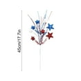 thumbnail image 3 of Mnhhatv Independence Day Decoration Vase - Foam Star Cuttings for Fourth of July, Memorial Day, or Patriotic Celebrations, Great for Indoor or Outdoor Use, Reusable Festival Décor, 3 of 6
